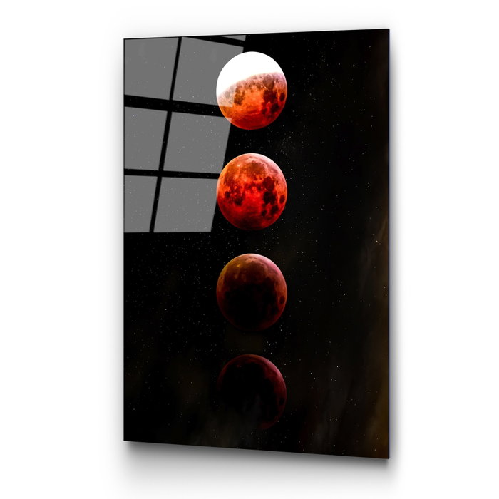 Wallity UV-201 Pintura Decorativa de Vidrio Templado Multicolor 70 x 100 cm